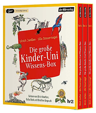 Die große Kinder-Uni Wissens-Box (3x mp3-CD)
