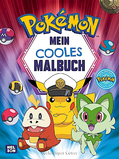 Pokémon Activity-Buch: Mein cooles Malbuch