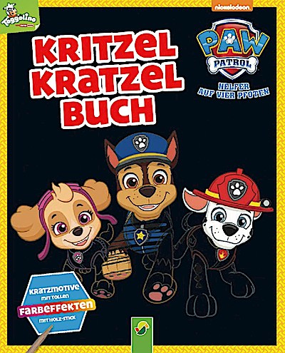 Paw Patrol: Kritzel Kratzel Buch