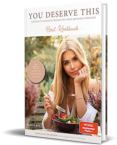 You deserve this. Bowl-Kochbuch.