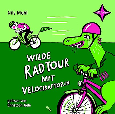 Wilde Radtour mit Velociraptorin