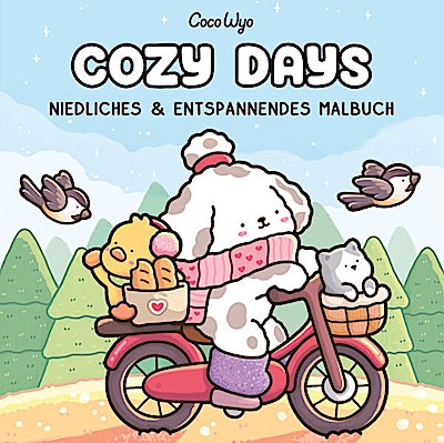 Cozy Days - Niedliches & entspannendes Malbuch
