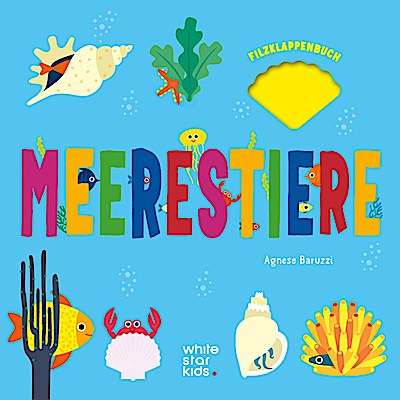Filzklappenbuch: Meerestiere