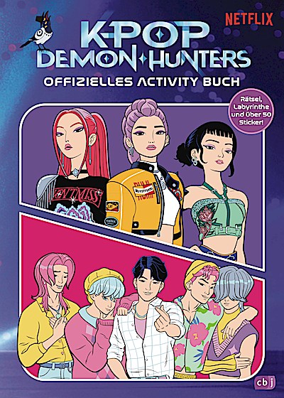 KPop Demon Hunters - Offizielles Activity Buch